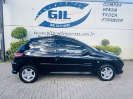 PEUGEOT - 206 - 2008/2008 - Preta - R$ 19.900,00