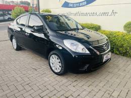 NISSAN - VERSA - 2013/2013 - Preta - Sob Consulta