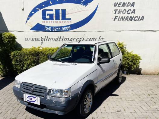 FIAT - UNO - 2011/2012 - Branca - R$ 17.900,00